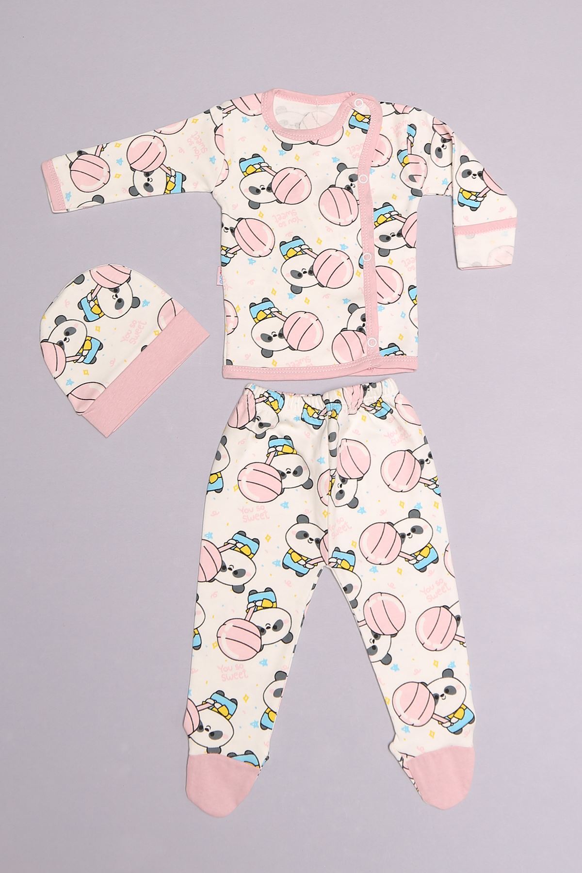 0-6 Months Baby Set Pink - 152456.1803.