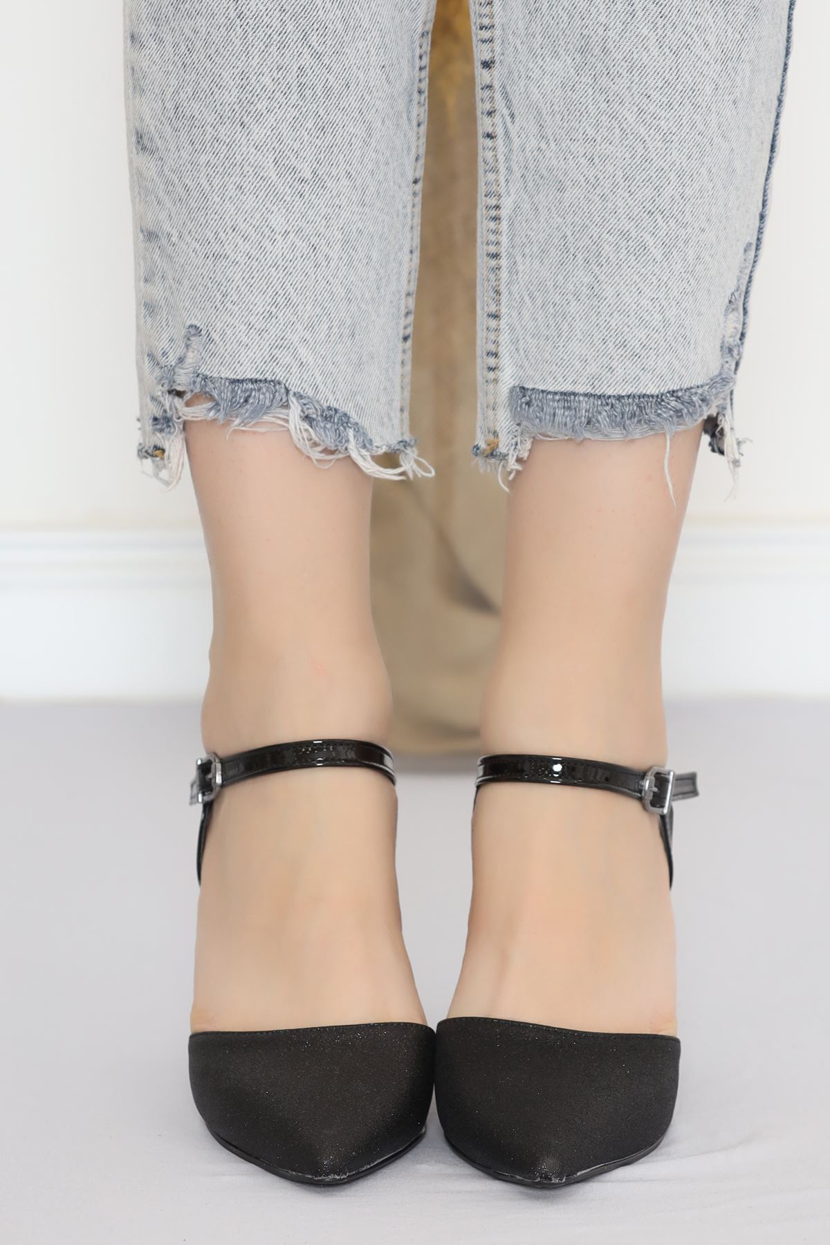 9 Cm Heeled Shoes Black - 17297.264.