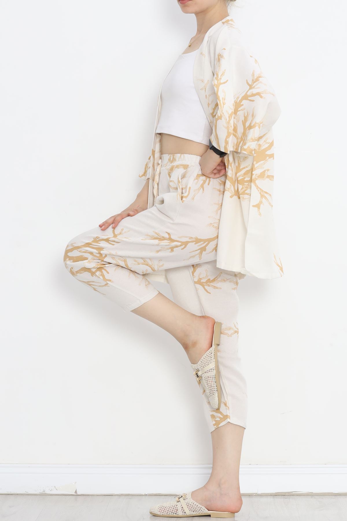 Kimono Set Whitebeige - 152342.701.