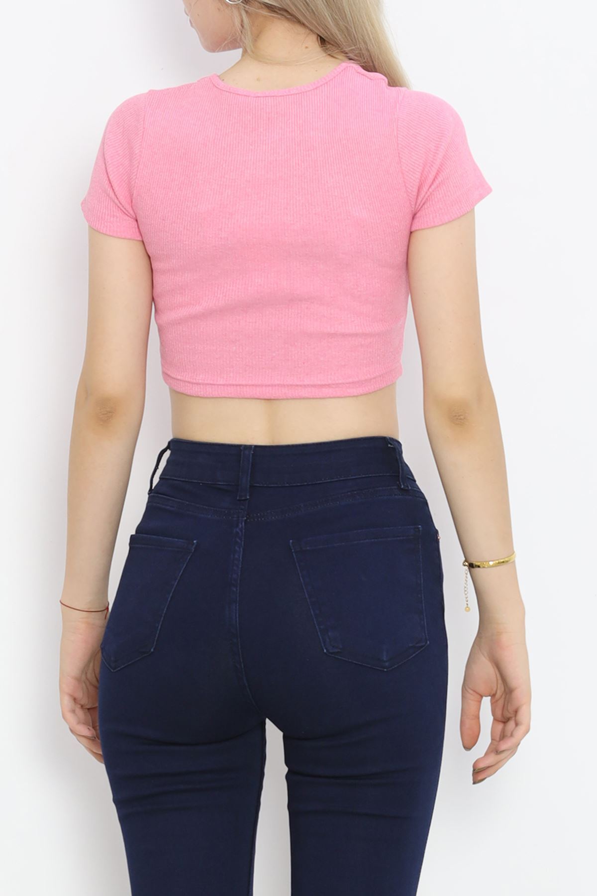 Low-cut Crop Body Dusty Pink - 4121.1567.