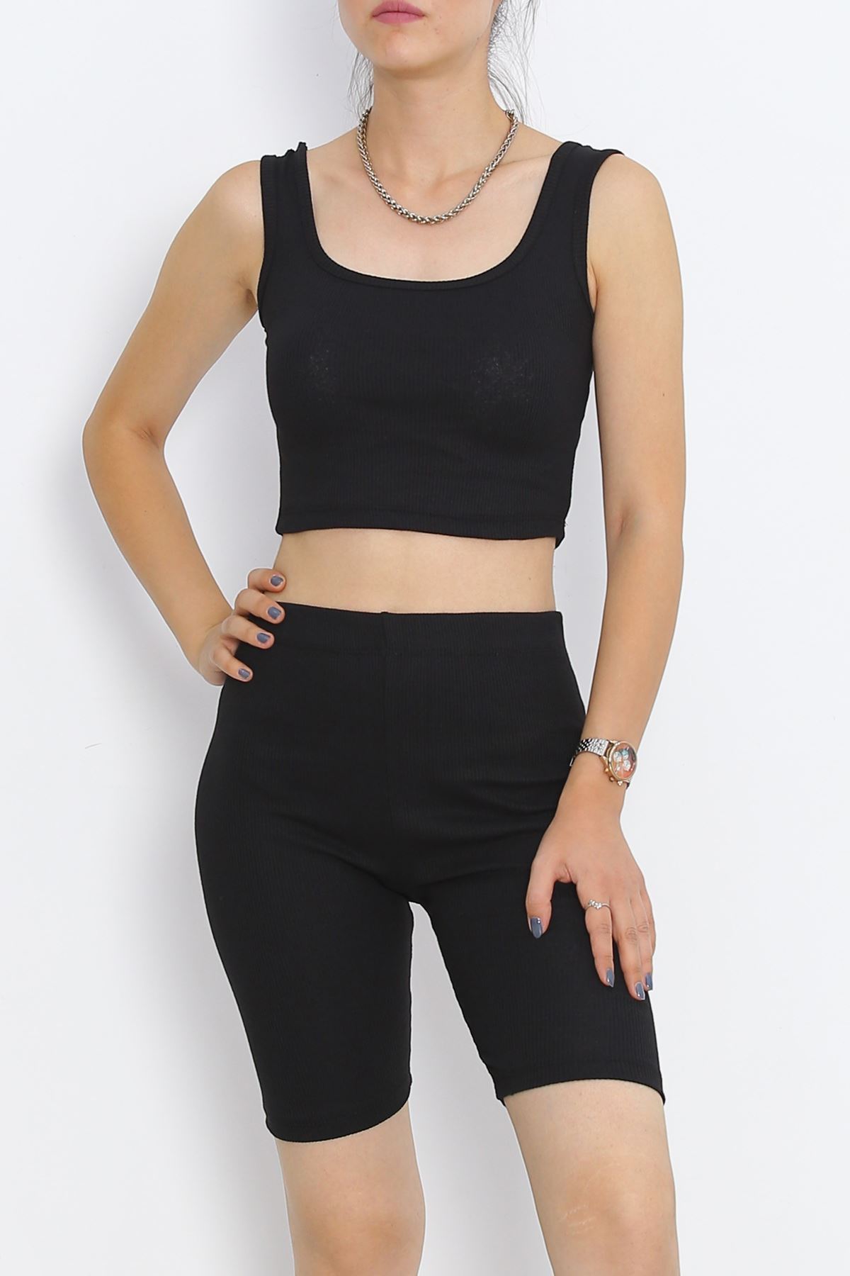 Camisole Shorts Set Black - 16608.1567.