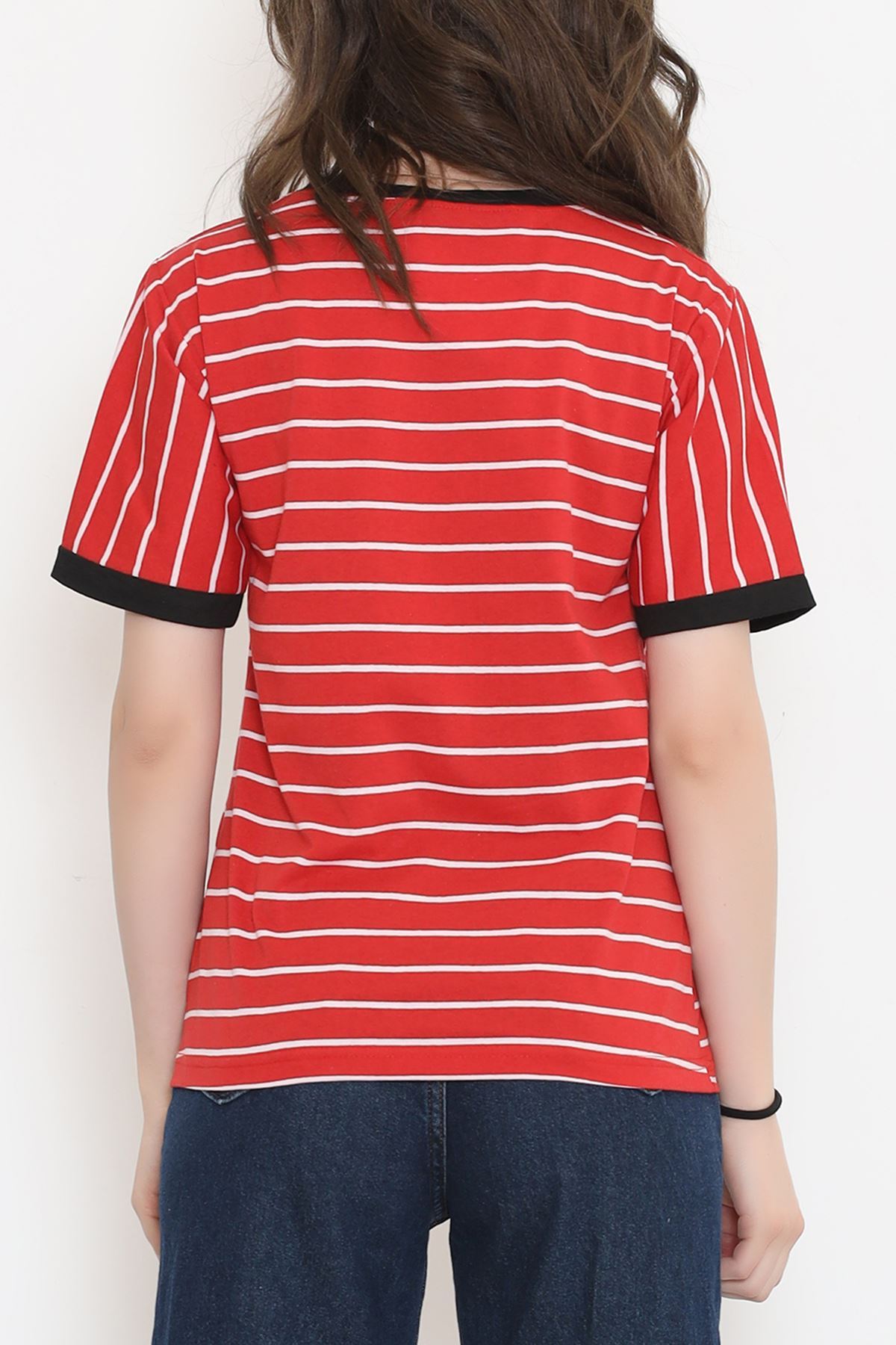 Striped Suprem T-shirt Red-Black - 15919.1567.