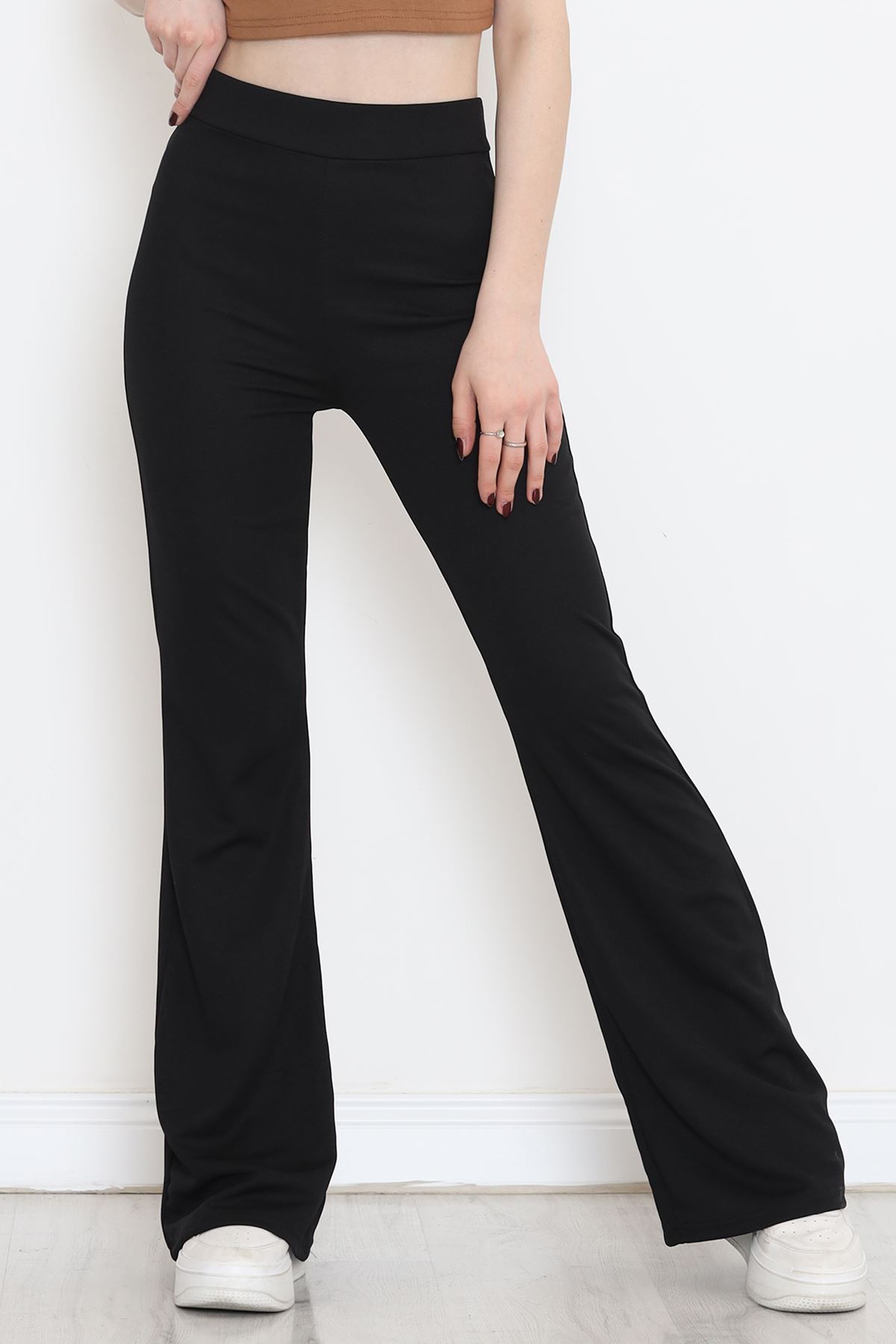 Bell Bottom Pants Black - 16703.1355.