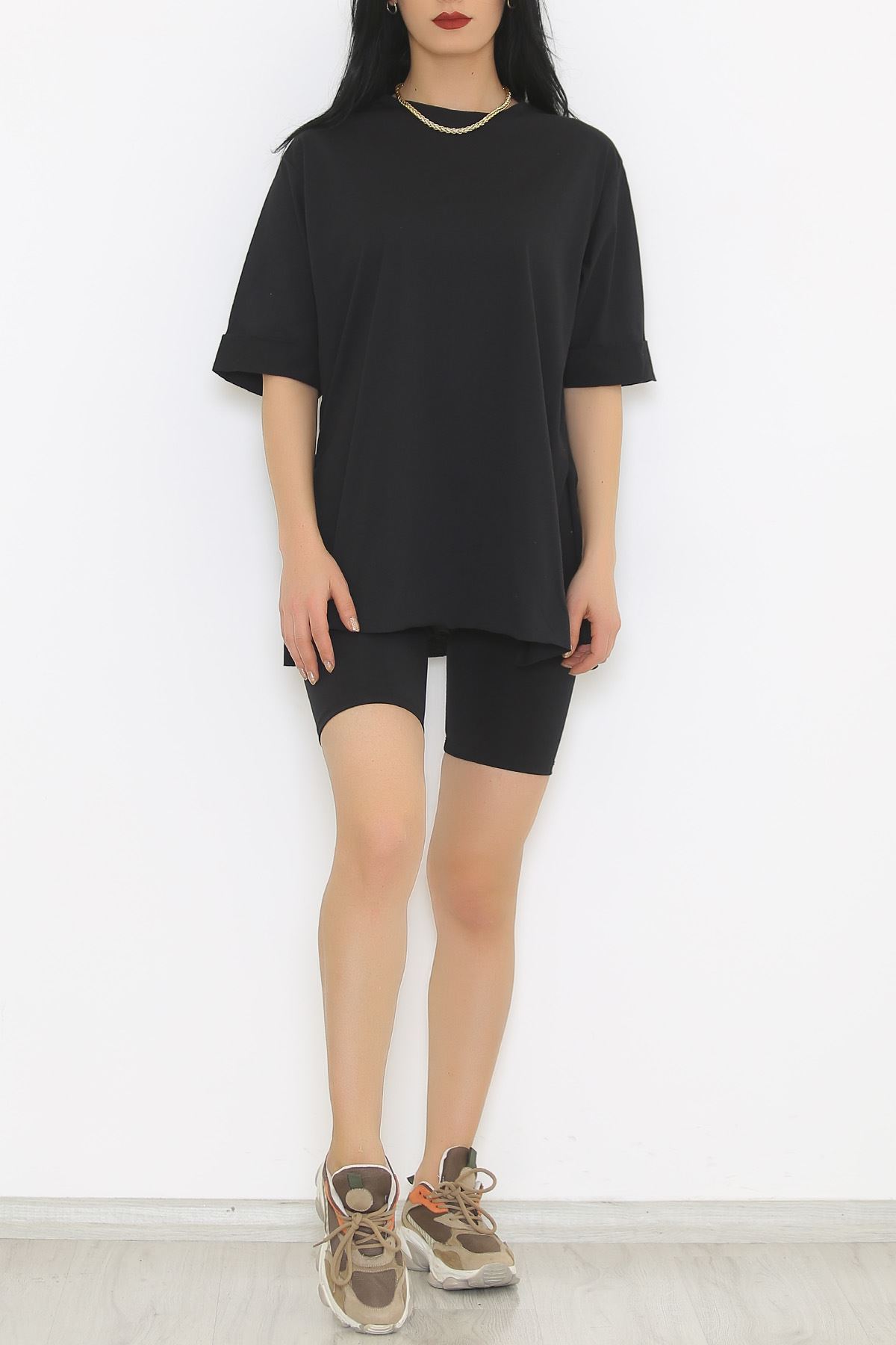 Double Sleeve T-shirt Black - 9611.253.