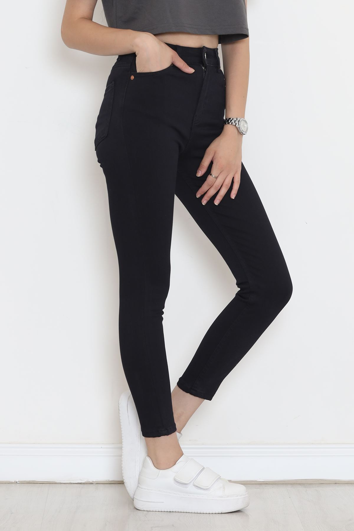 Narrow Leg Lycra Jeans Navy Blue - 18683.1431.