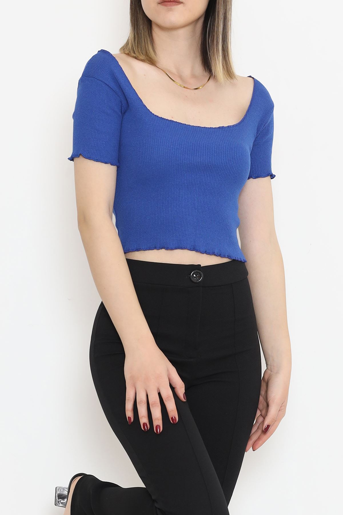 Square Neck Camisole Blouse Saks - 15898.1567.