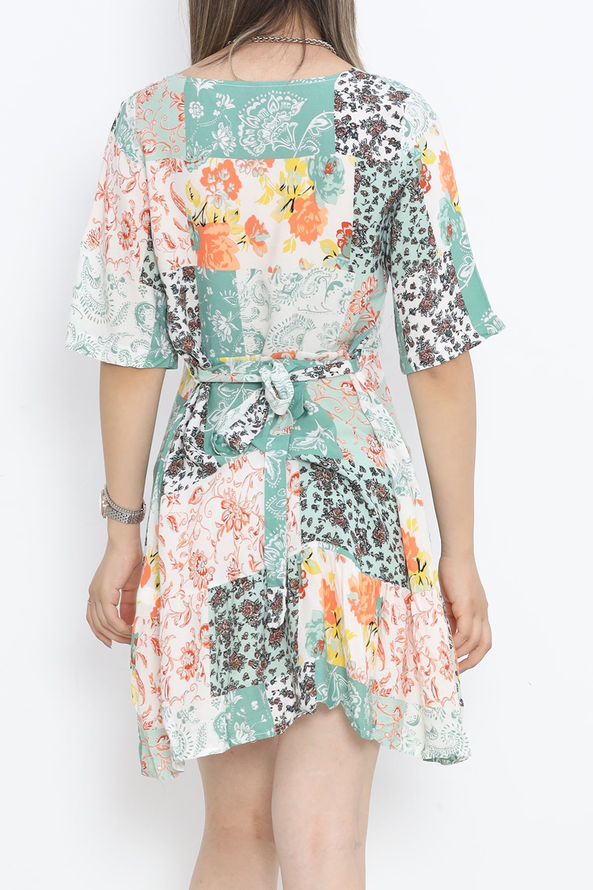 Belted Dress Light Green - 152406.701.