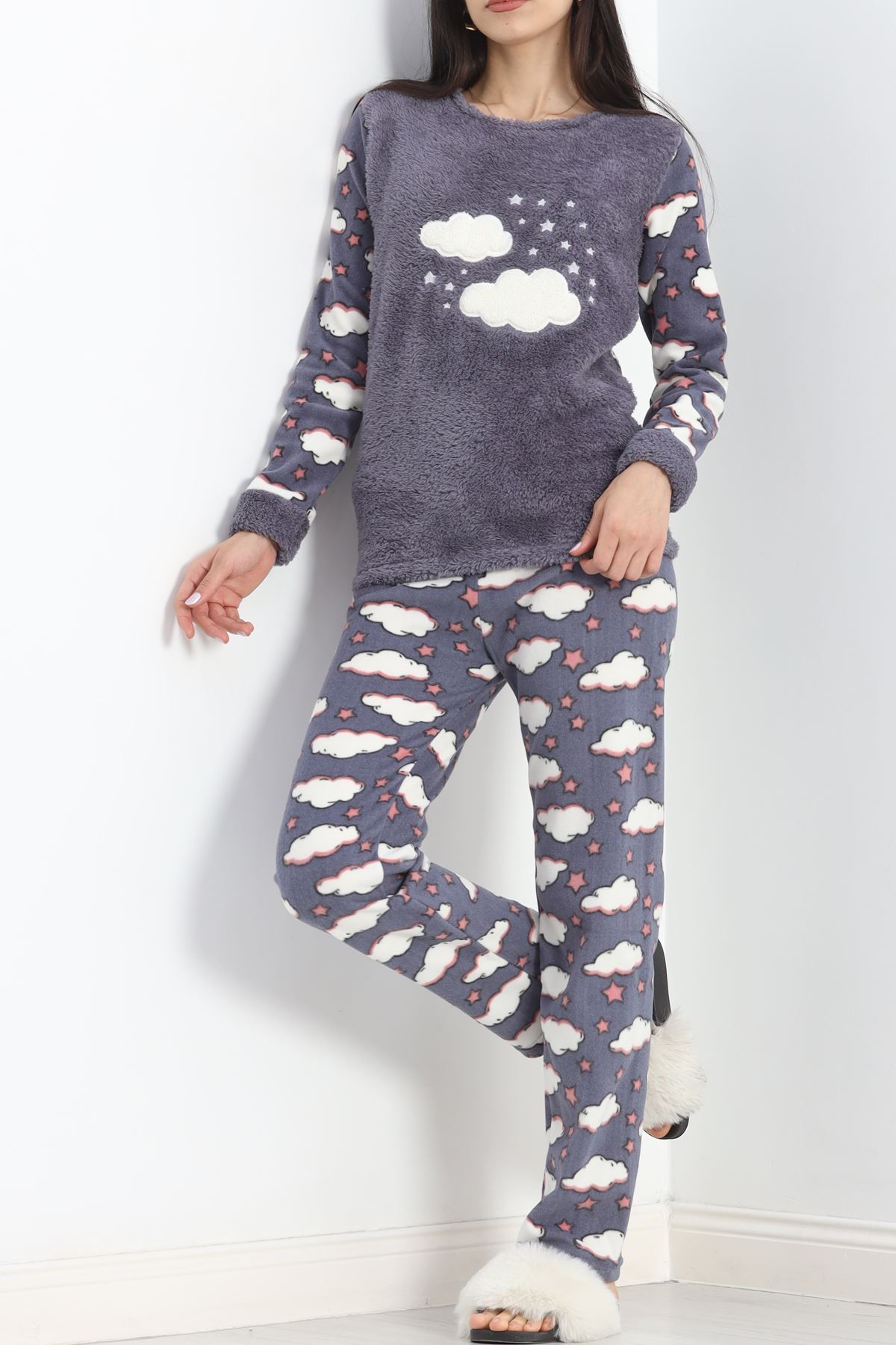 Polar Pijama Takımı Füme1 - 19216.1048.