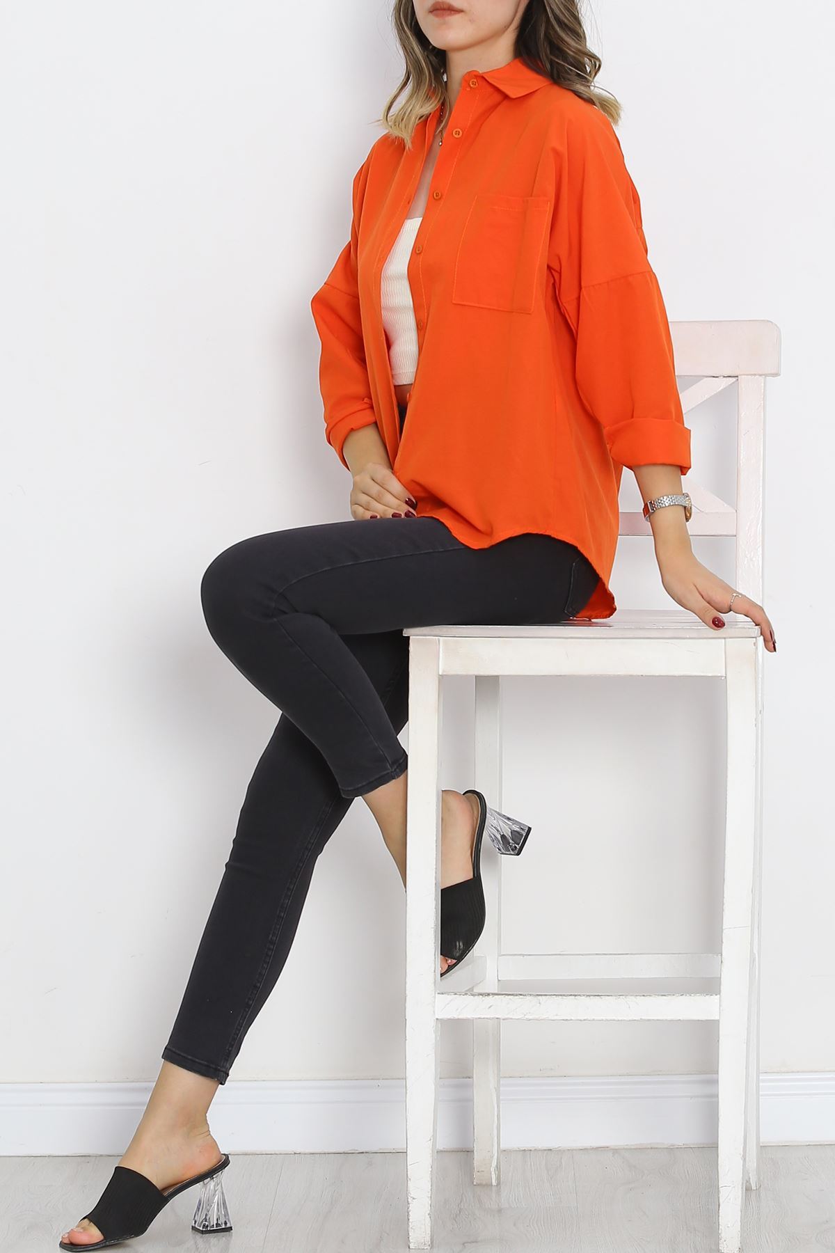 One Pocket Shirt Orange - 203.1247.