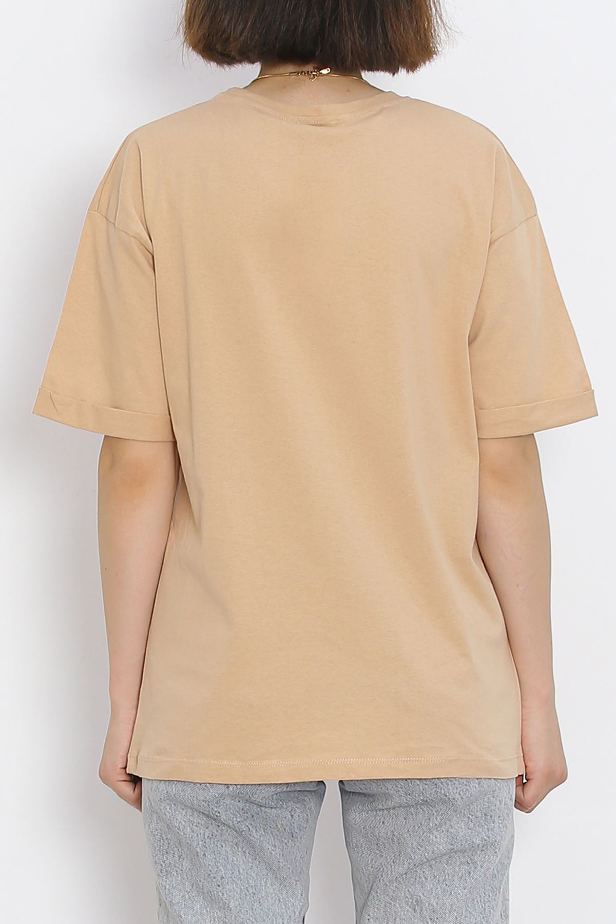 Double Sleeve T-Shirt Milky-coffee - 16526.1567.