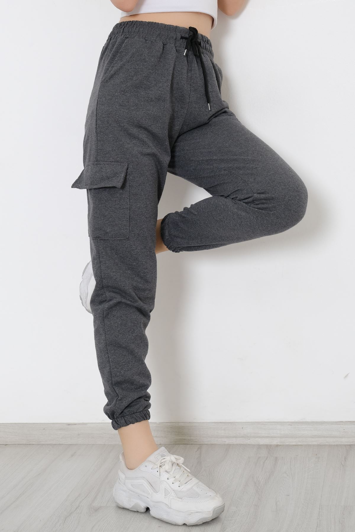 Cargo Pocket Sweatpants Smoked - 9238.1250.