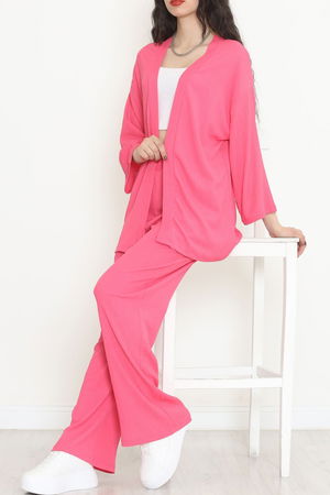 Long Kimono Suit Fuchsia - 722.1247.