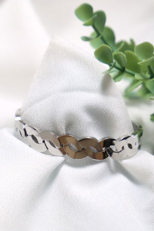 Steel Bracelet Silver6 - 18330.1804.