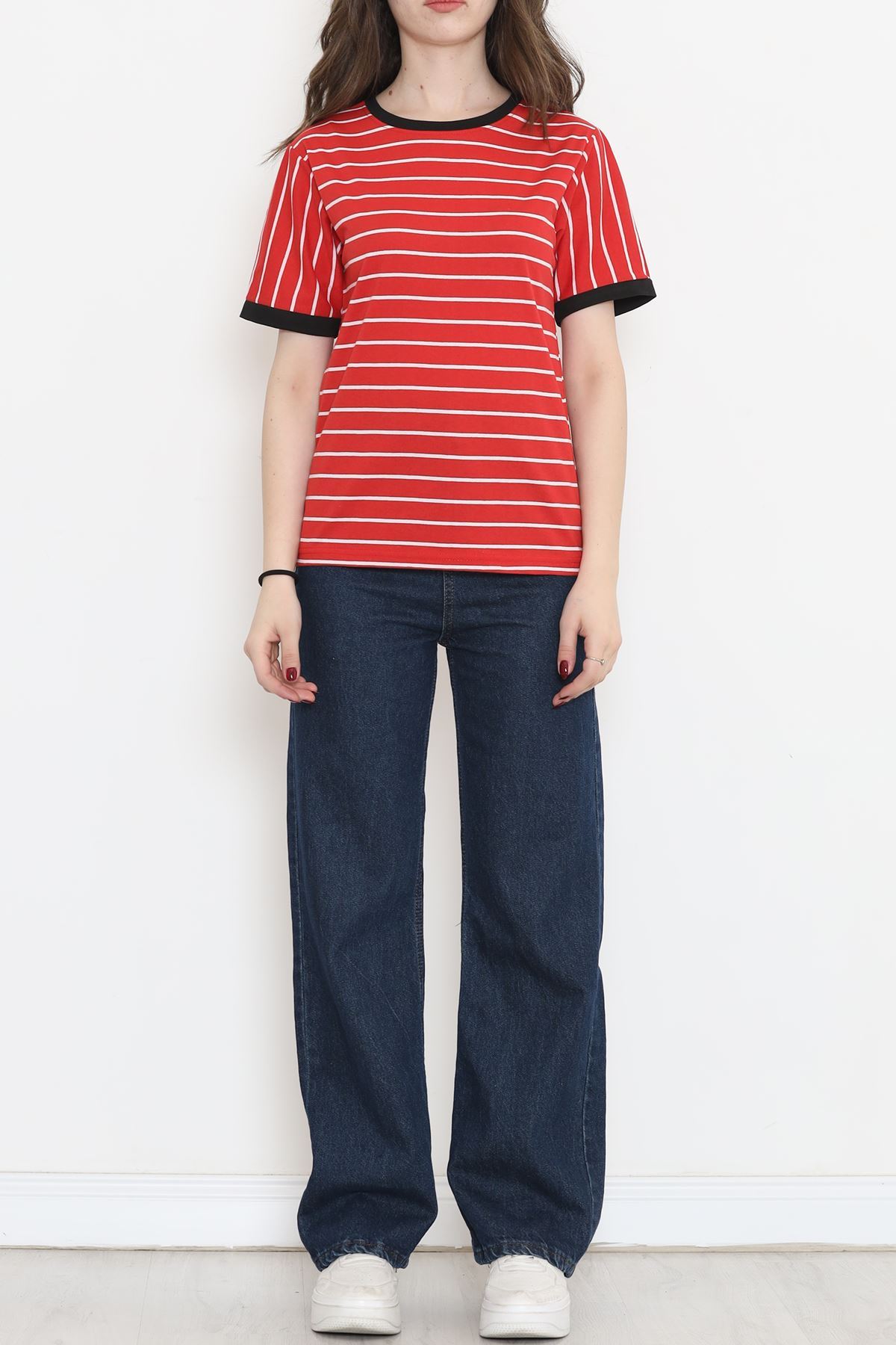 Striped Suprem T-shirt Red-Black - 15919.1567.