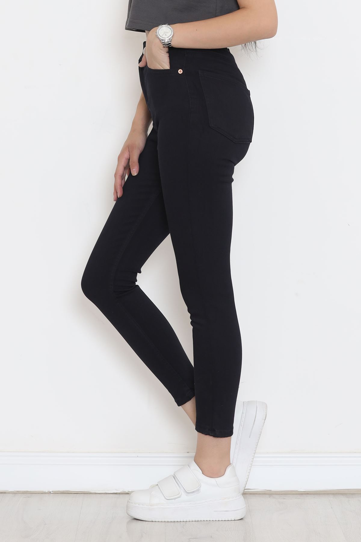 Narrow Leg Lycra Jeans Navy Blue - 18683.1431.