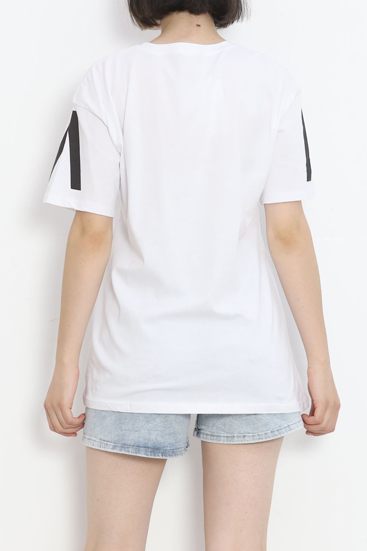 Printed T-shirt White - 18867.1005.