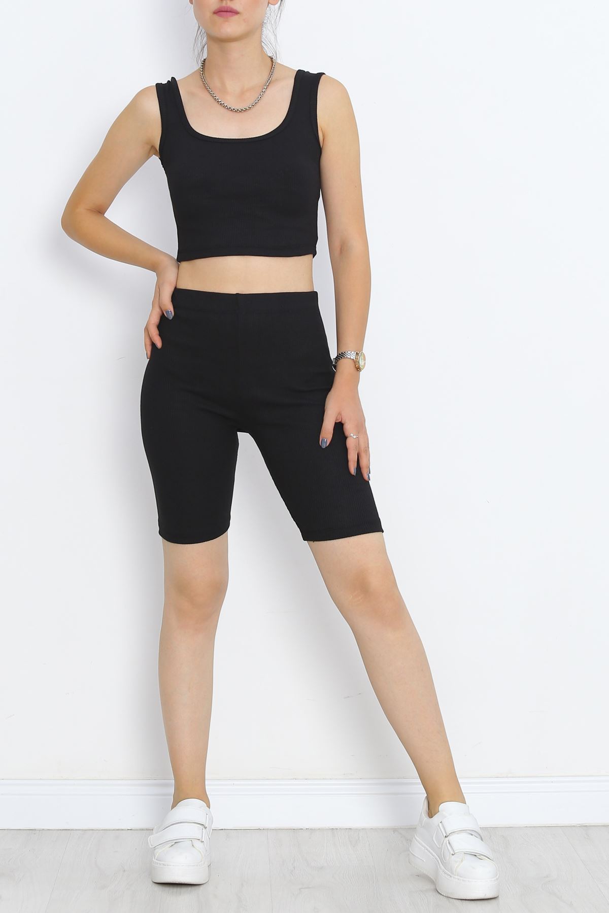 Camisole Shorts Set Black - 16608.1567.