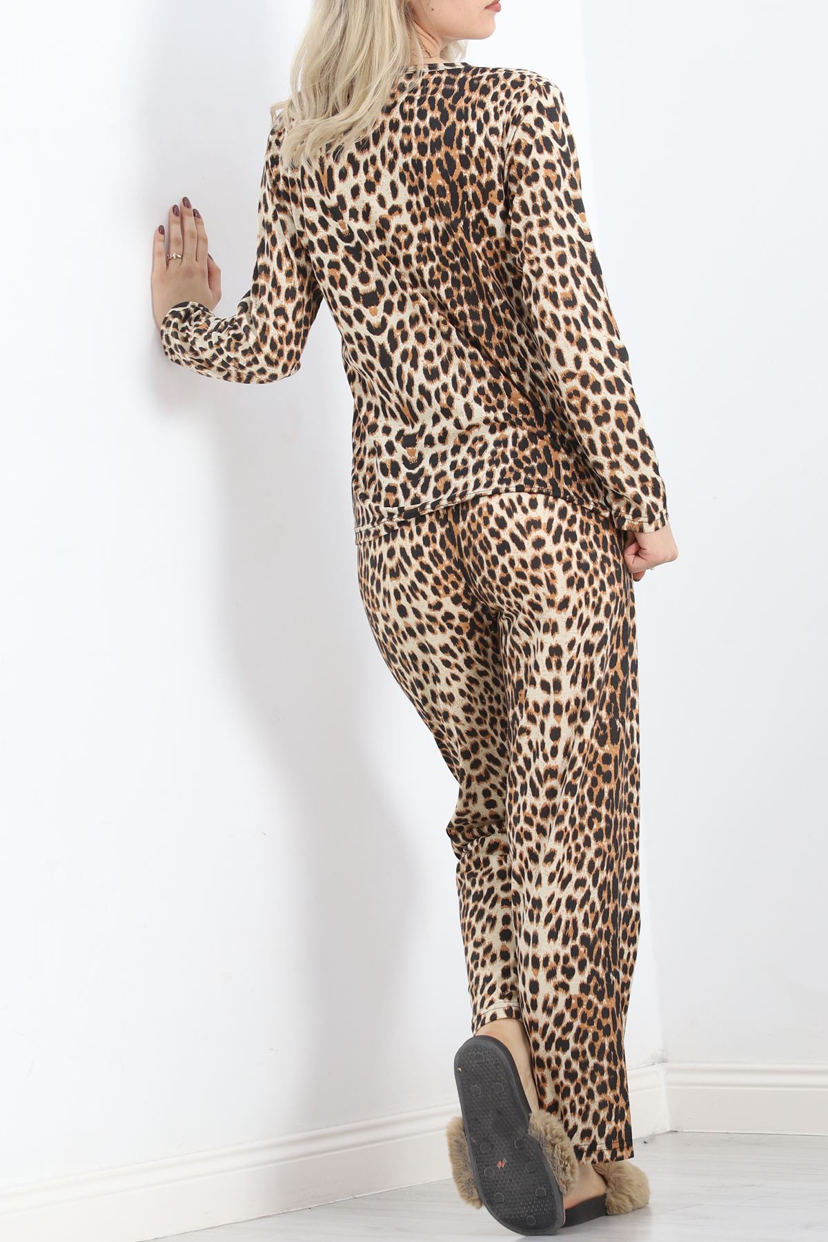 Alt Üst Aynı Rotasyon Pijama Takımı Leopar - 788.1287.