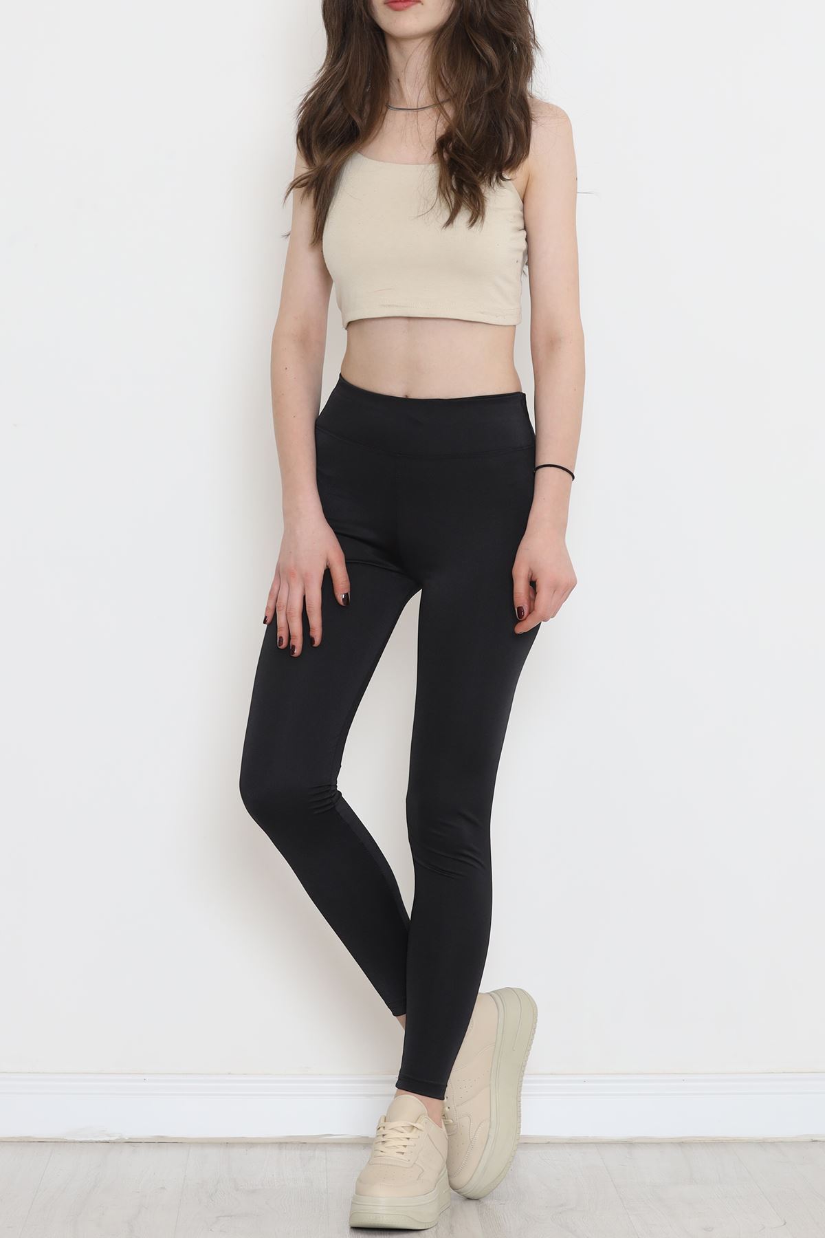 Shiny Disco Leggings Black - 12445.1778.