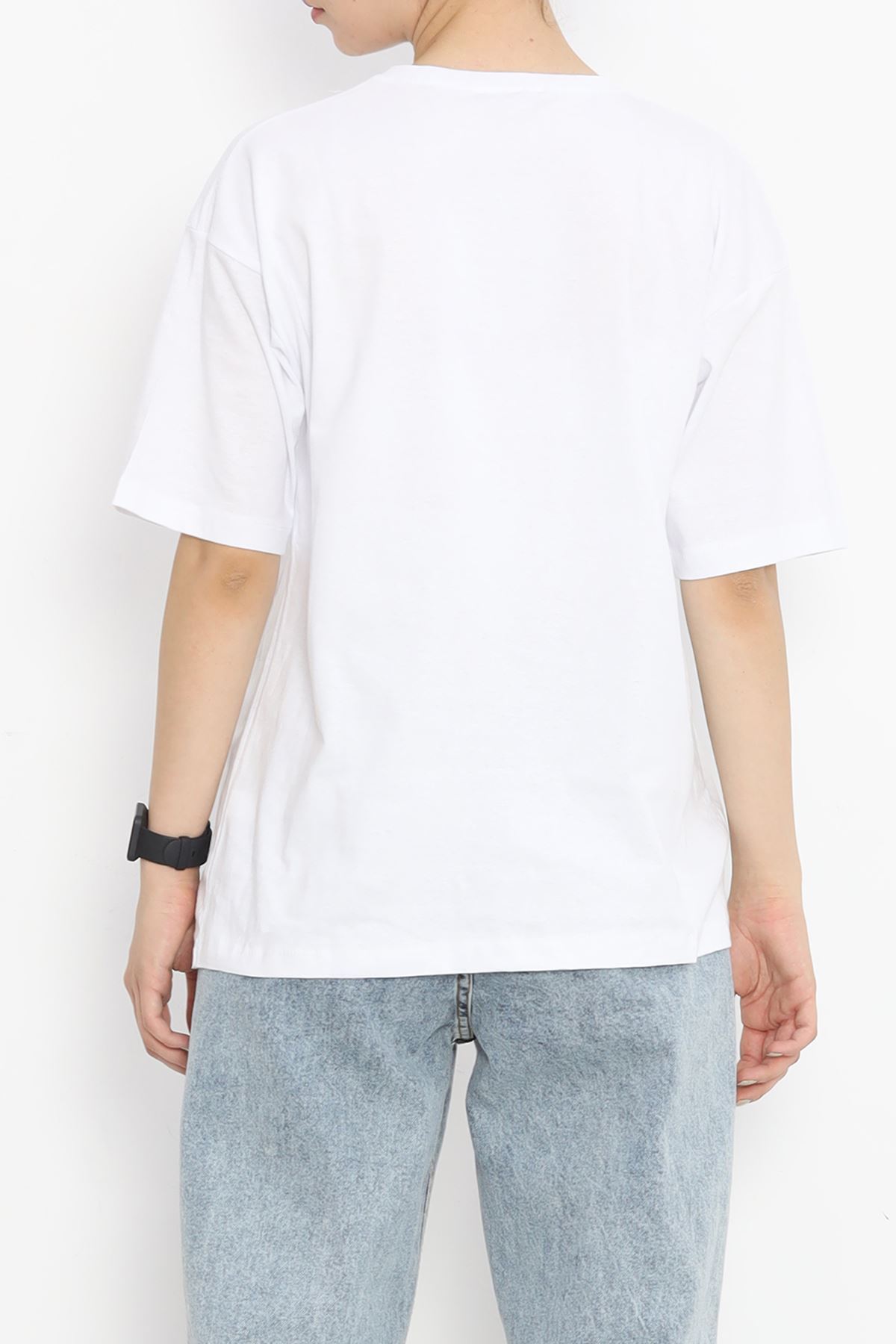 Crew Neck T-shirt White - 16514.1567.