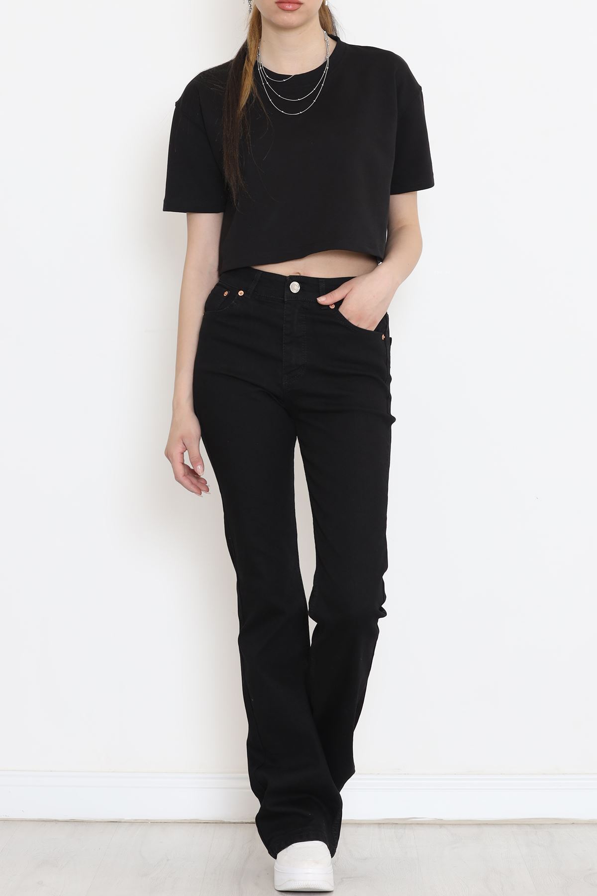 Flared Jeans Black - 18201.1431.