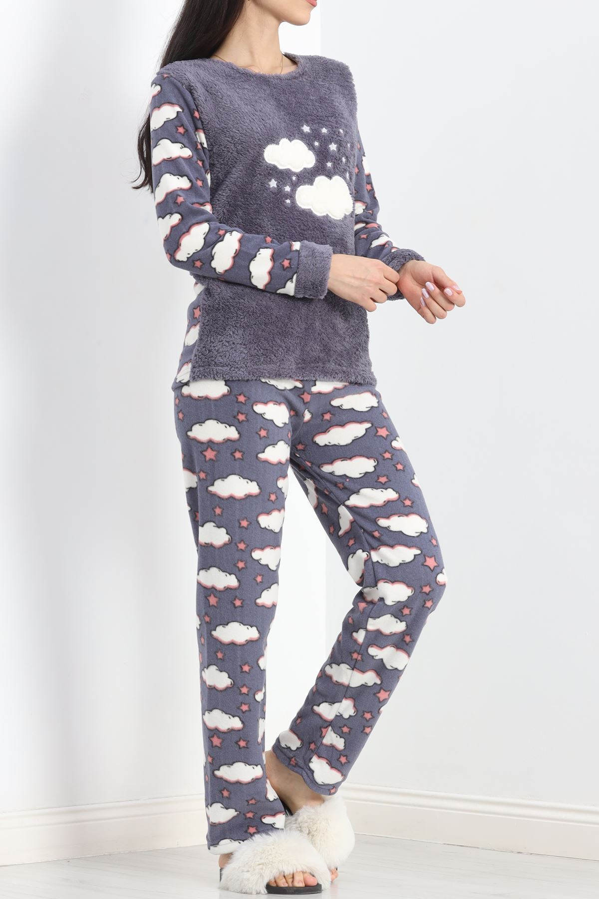 Polar Pijama Takımı Füme1 - 19216.1048.