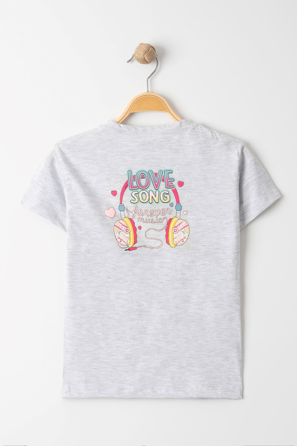 3-7 Years Printed Kids T-Shirt Gray - 624059.1576.