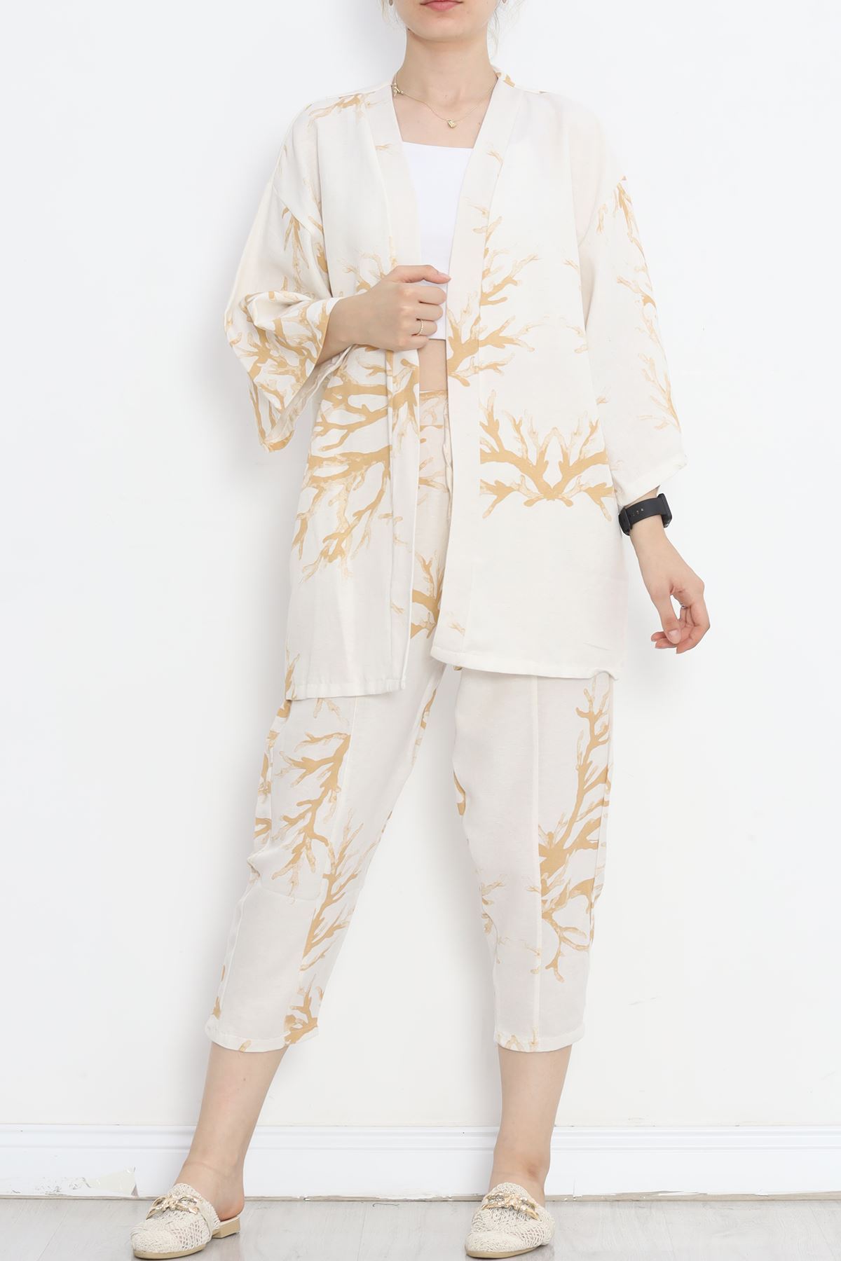 Kimono Set Whitebeige - 152342.701.