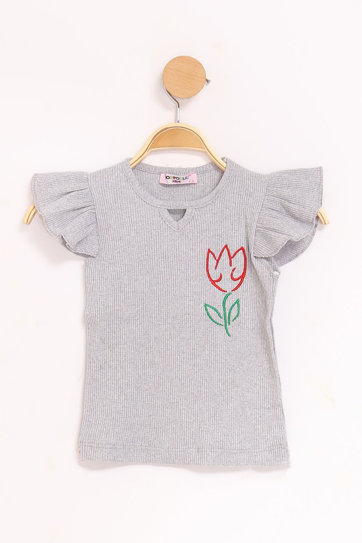 2-10 Years Children's Camisole Blouse Gray - 18840.1567.