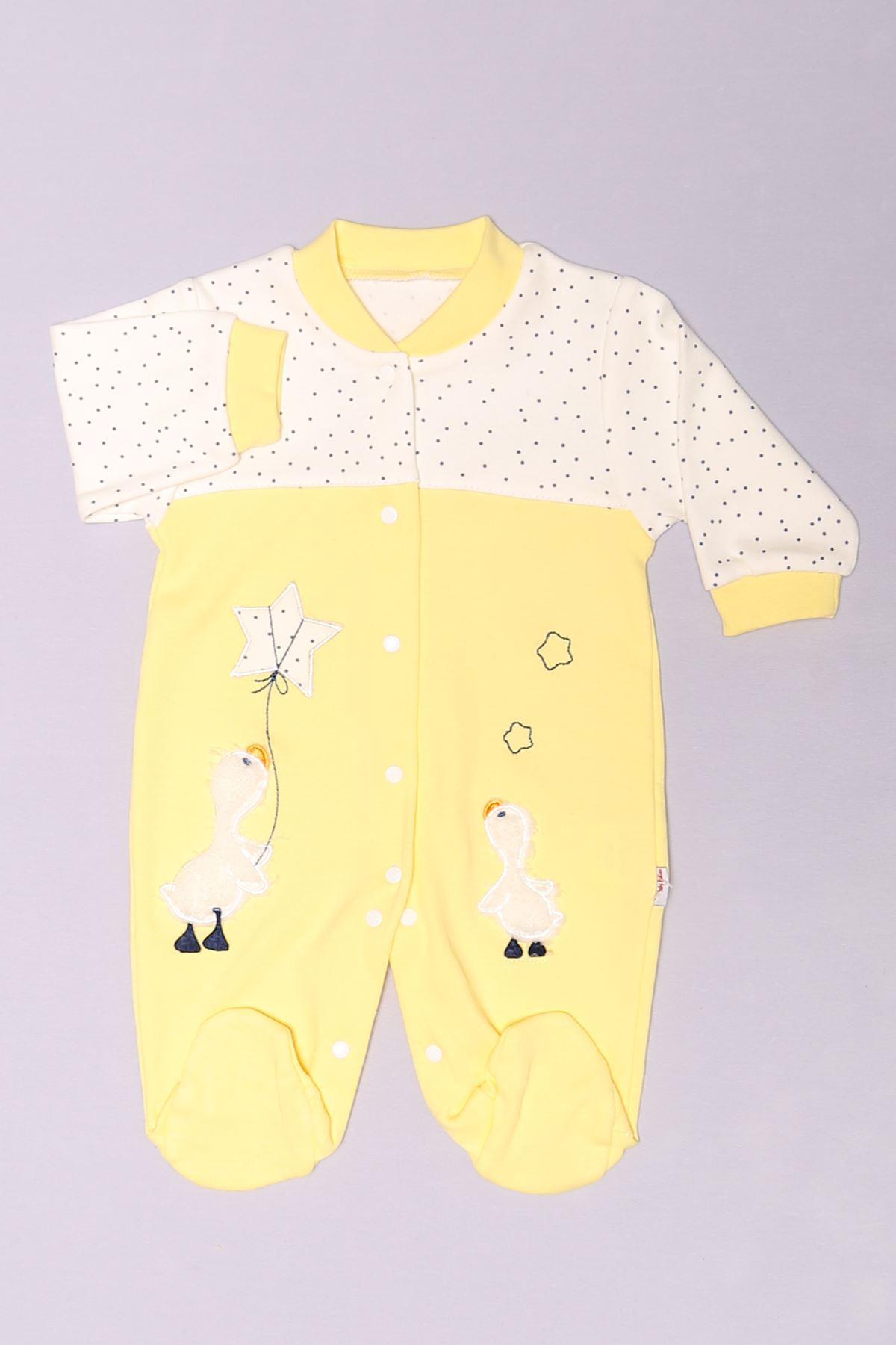 1-6 Month Baby Jumpsuit Yellow - 02276.1803.