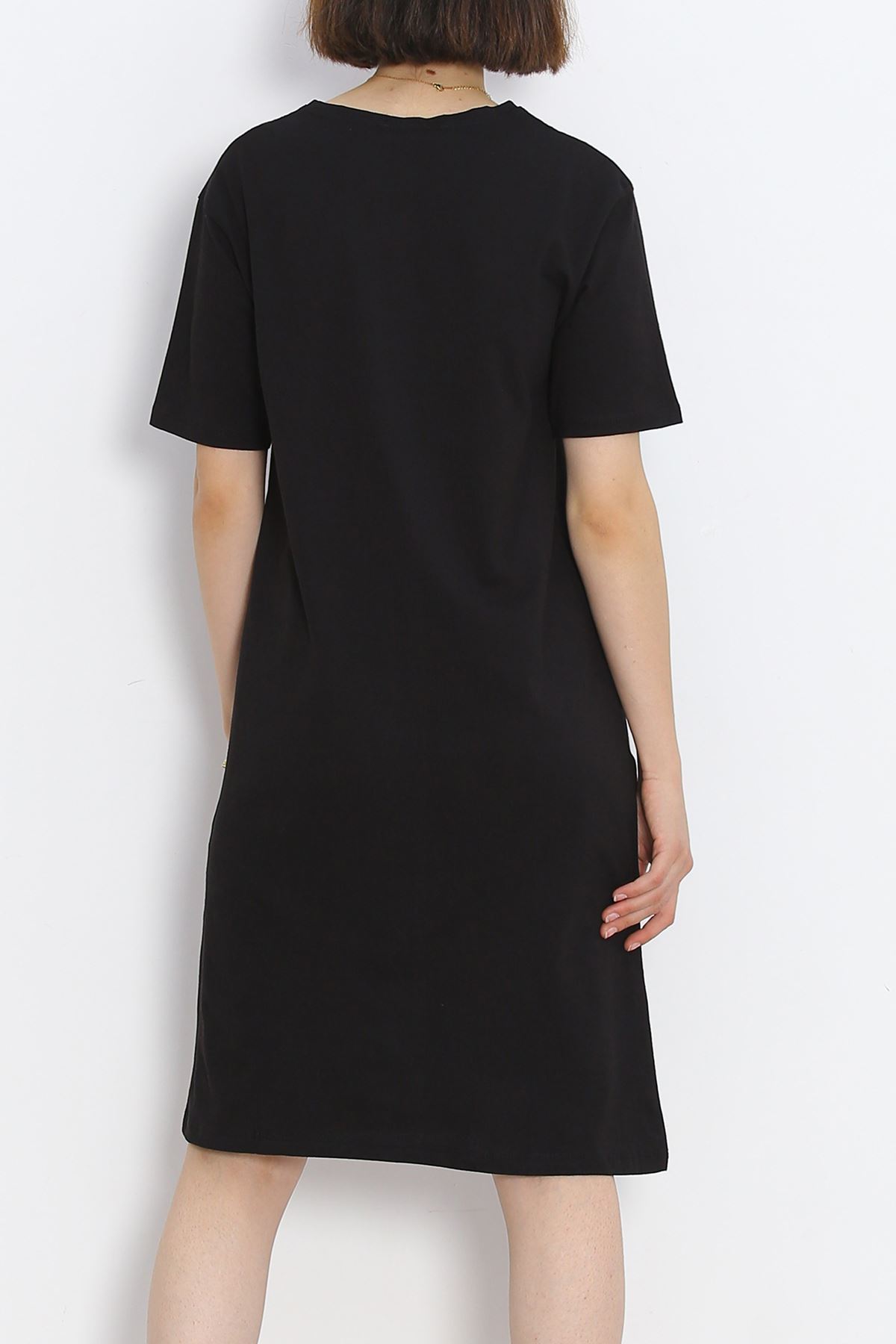 Printed Suprem Dress Black - 15867.1567.