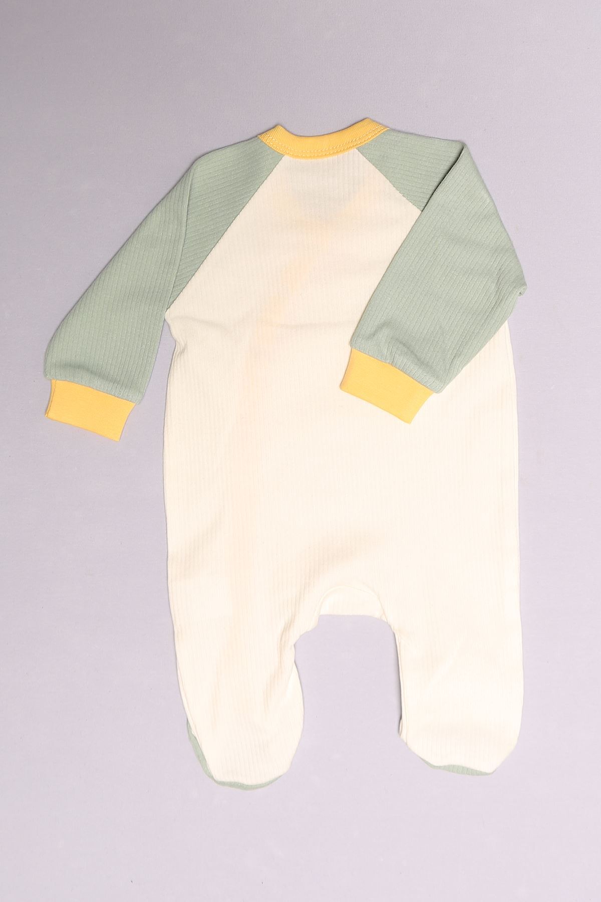 1-6 Month Baby Jumpsuit Beyazmint - 02258.1803.