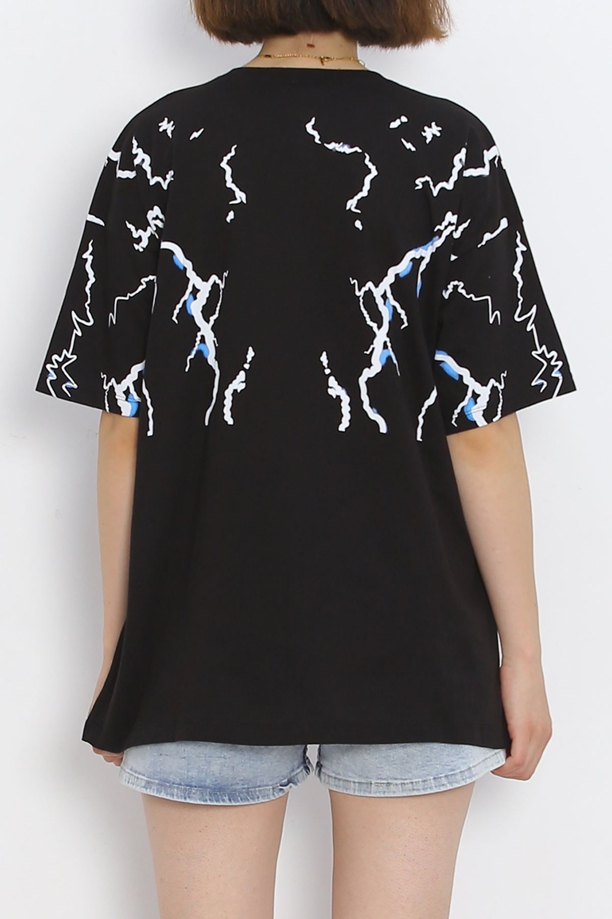 Printed T-shirt Black - 20014.1567.