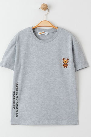 3-7 Years Illuminated Kids T-Shirt Gray - 224786.1576.