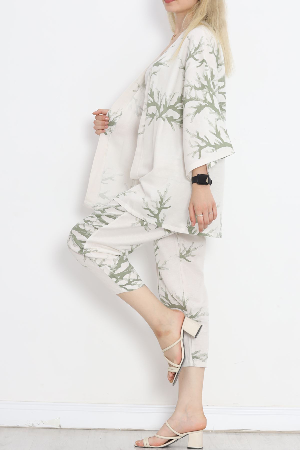 Kimono Set White-Green - 152342.701.