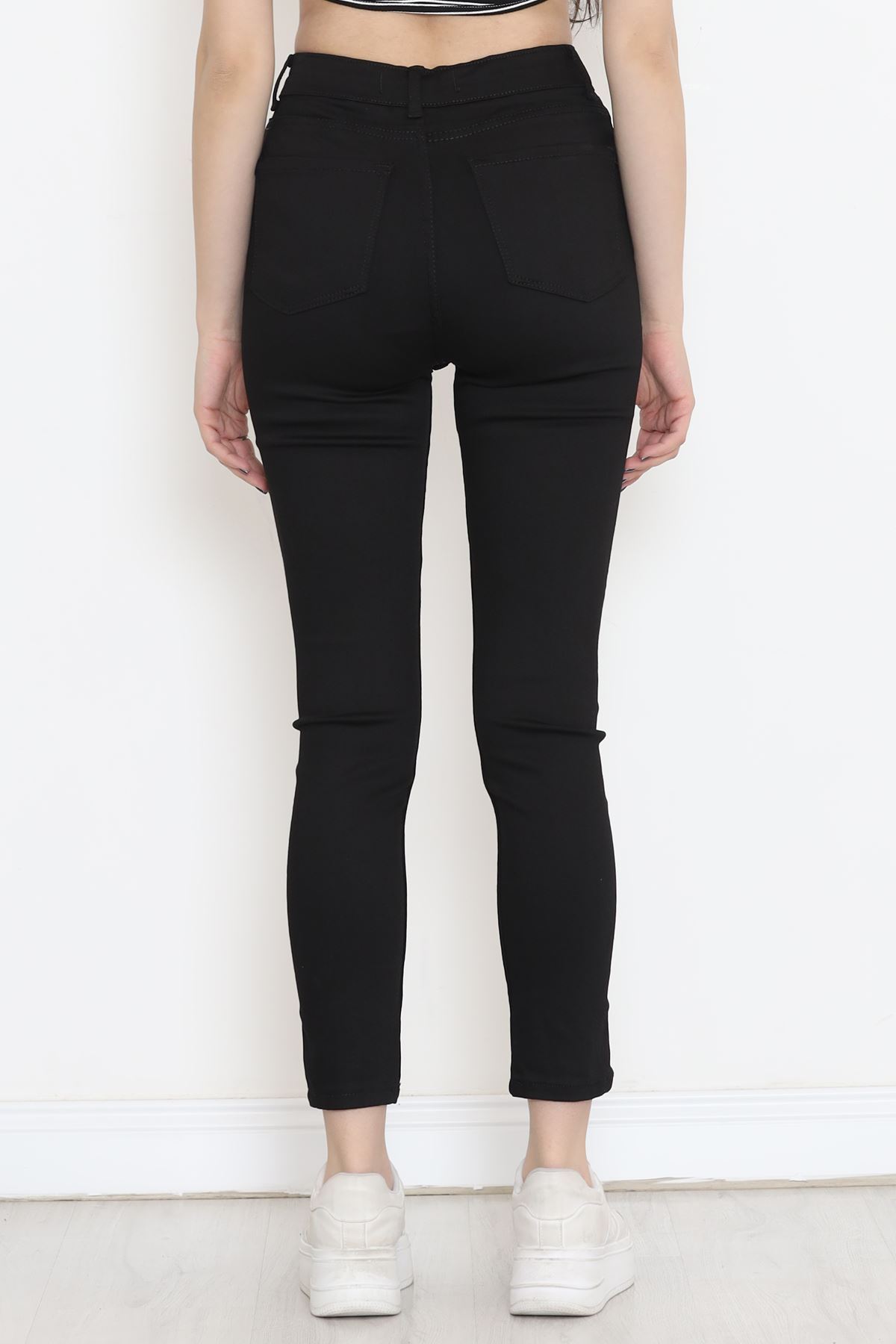 Narrow Leg Lycra Jeans Black - 18221.1431.