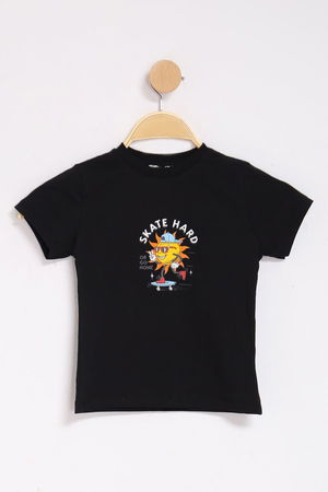 1-4 Years Printed Kids T-Shirt Black - 127179.1576.