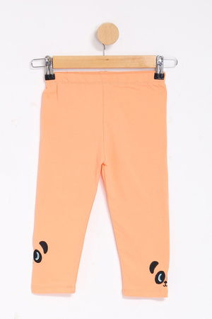 3-7 Years Embroidered Children's Leggings Salmon - 622745.1576.