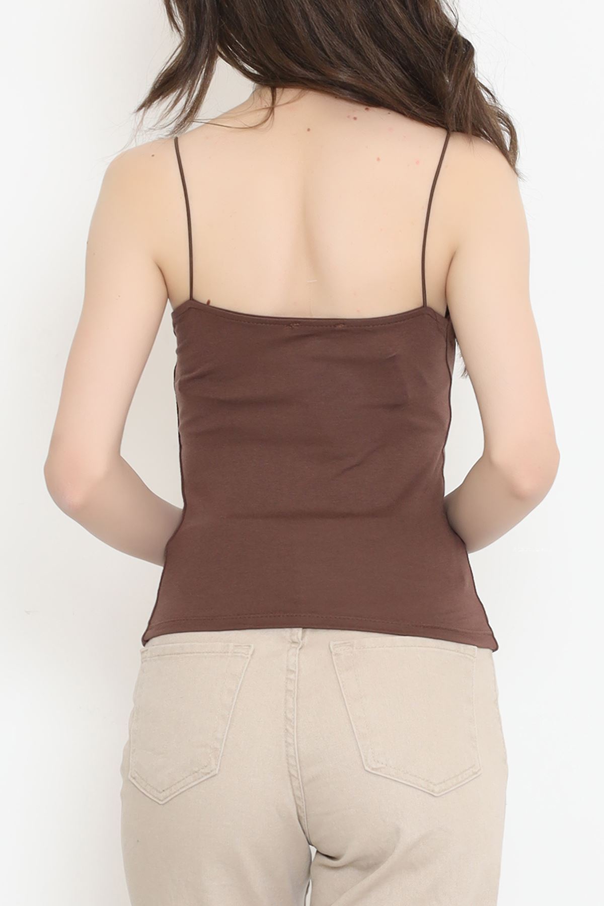 Tank Top with Straps Coffee - 211013.1247.