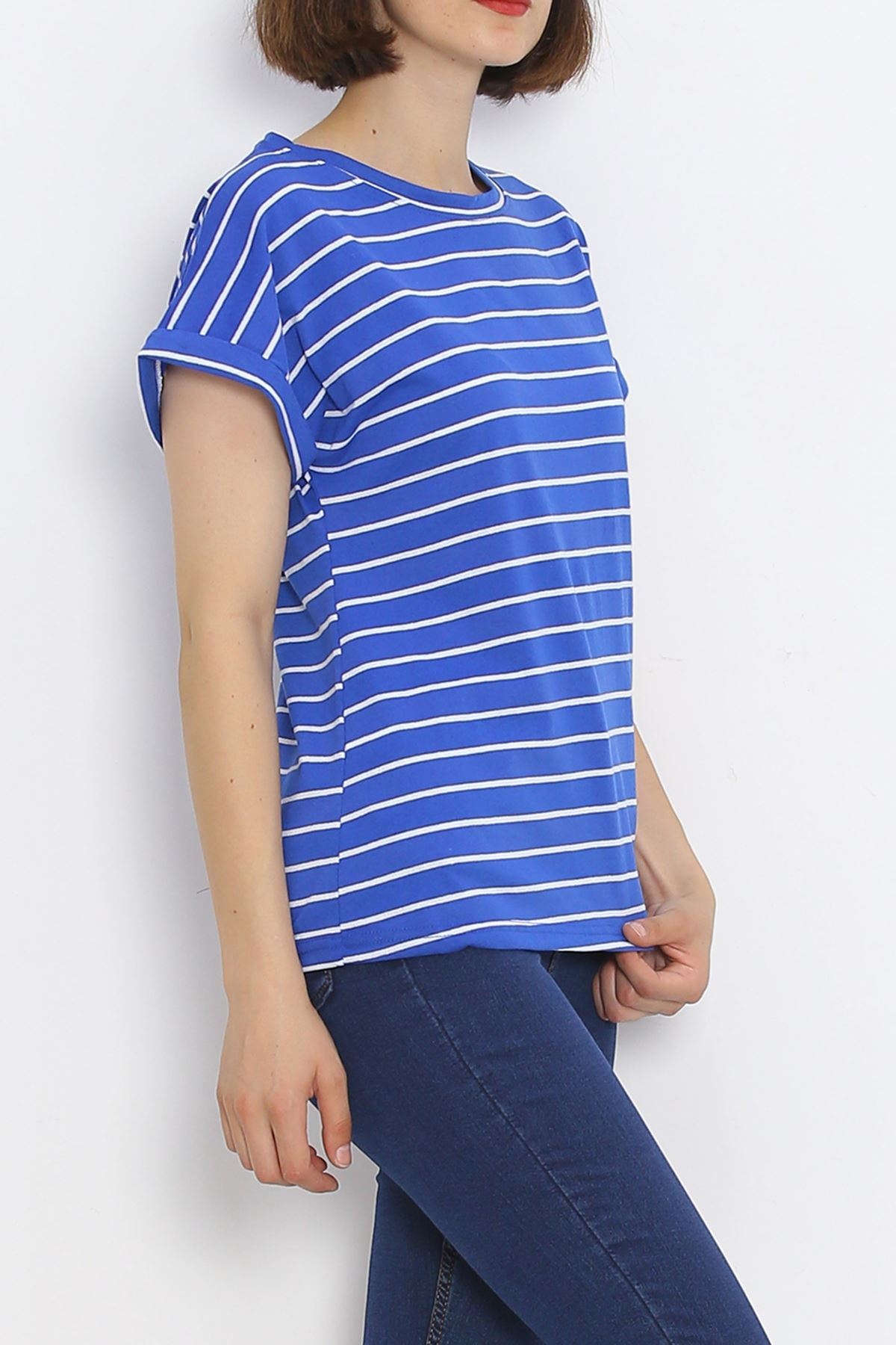 Single Jersey Striped Duplex T-Shirt Saks - 15918.1567.