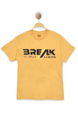 13-16 Years Printed T-Shirt Mustard - 424242.1576.