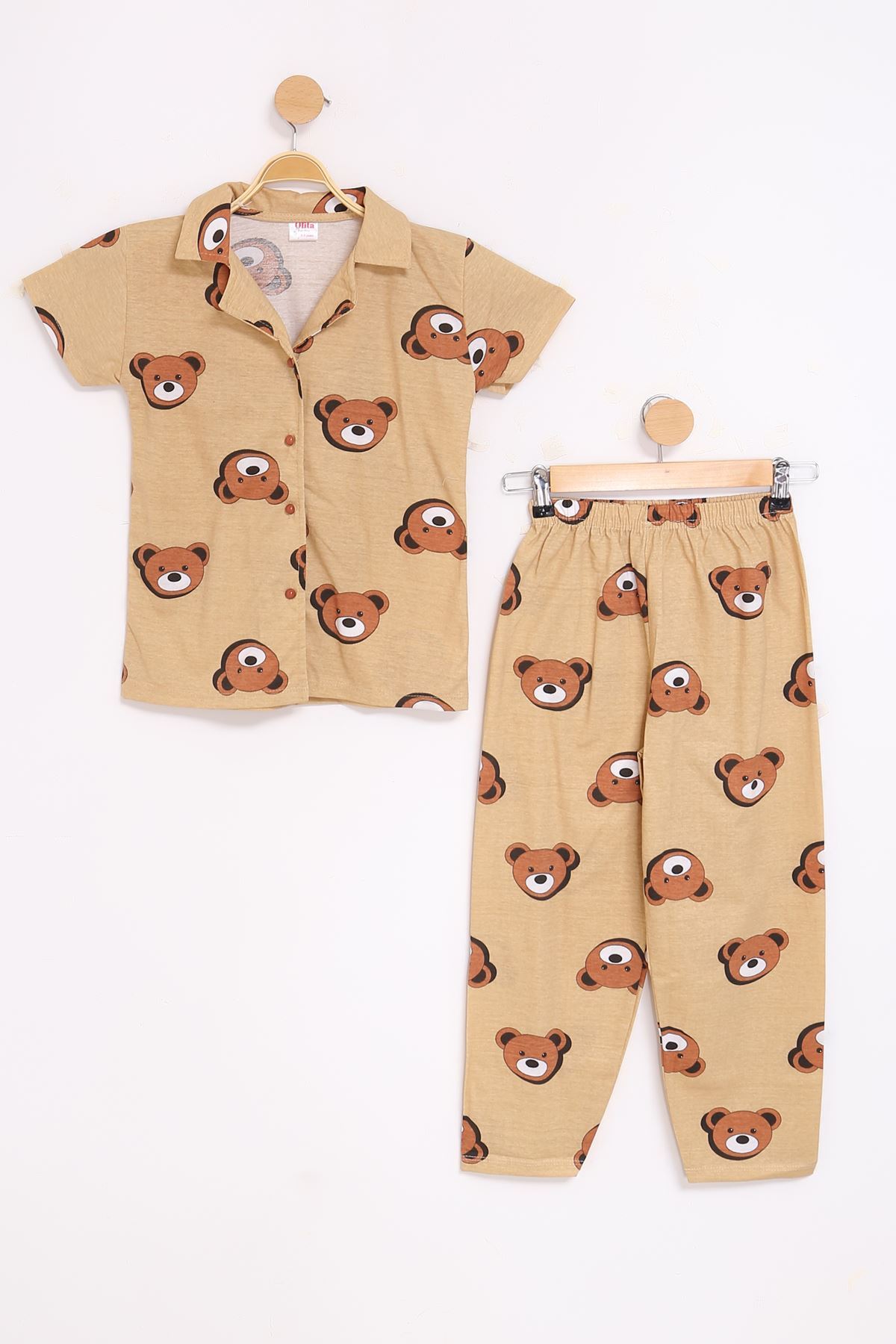 4-13 Years Old Children's Pajama Set Sütlükahve - 405.1287.