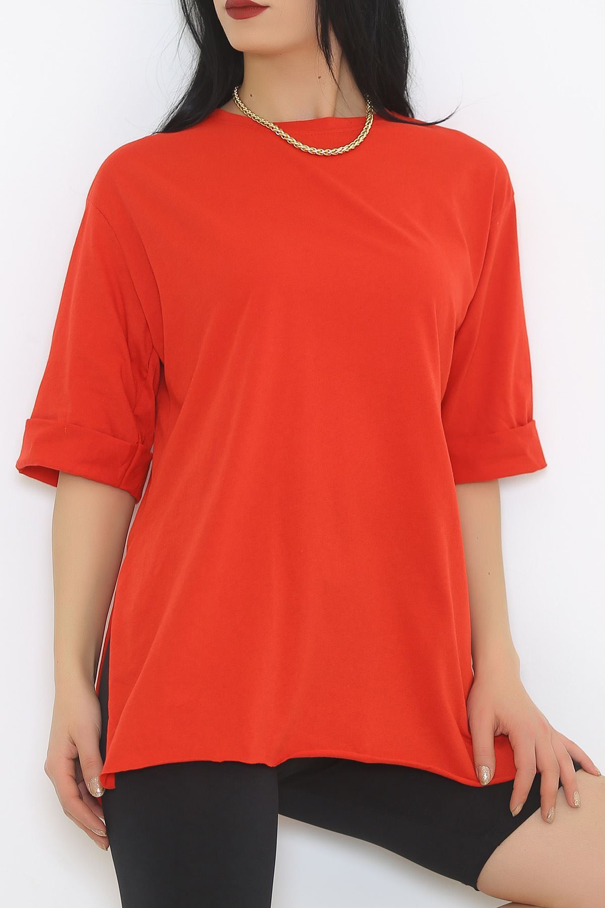 Double Sleeve T-shirt Red - 9611.253.