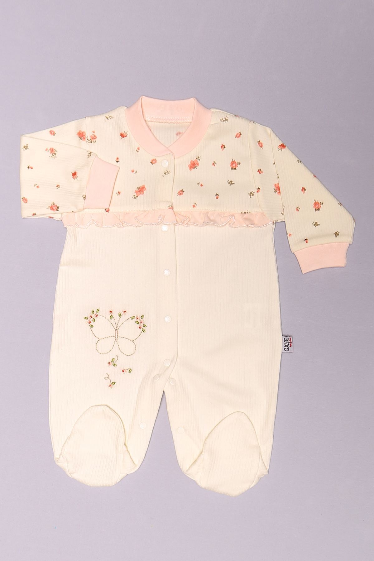 1-6 Month Baby Jumpsuit Ekrupembe - 02266.1803.