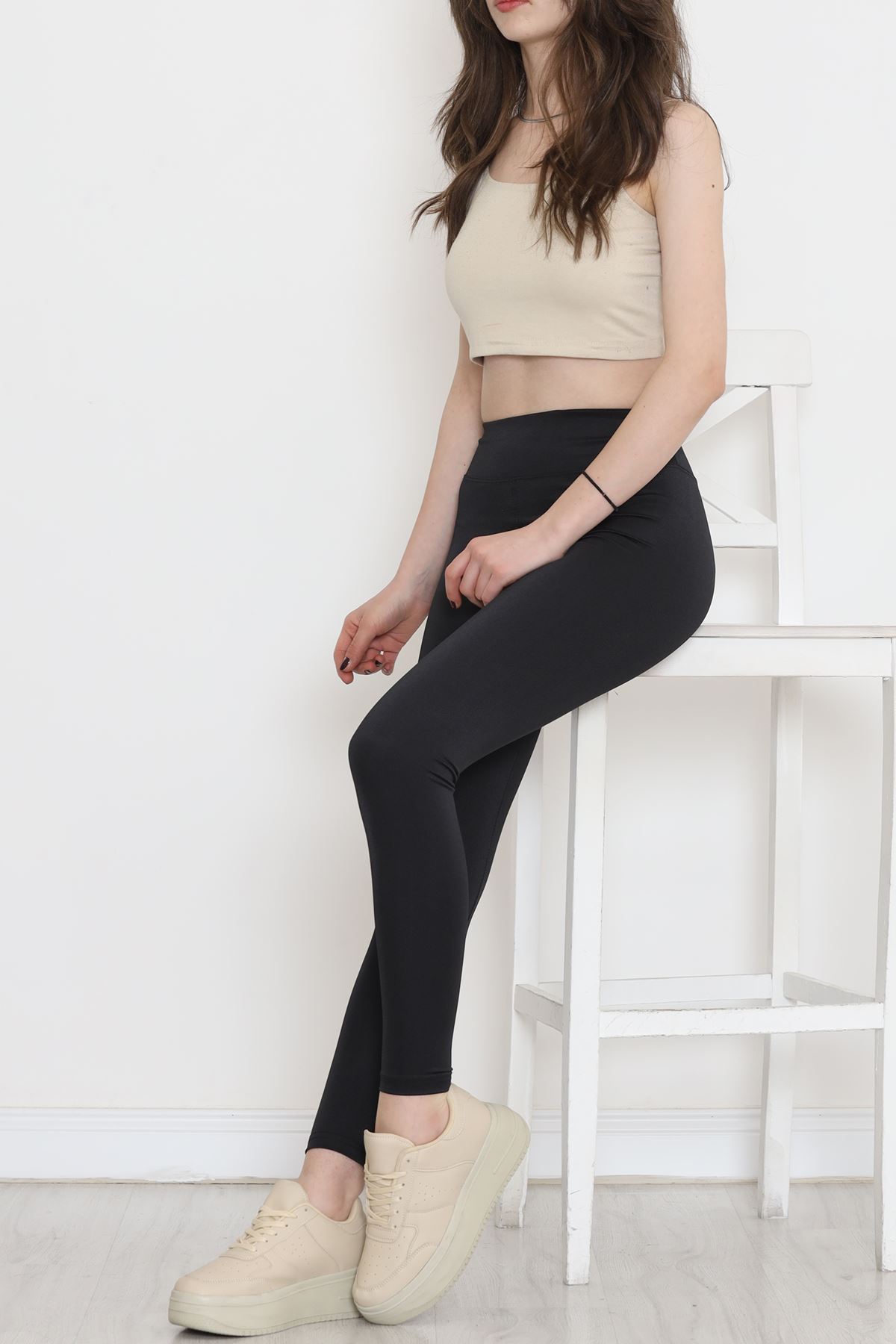 Shiny Disco Leggings Black - 12445.1778.