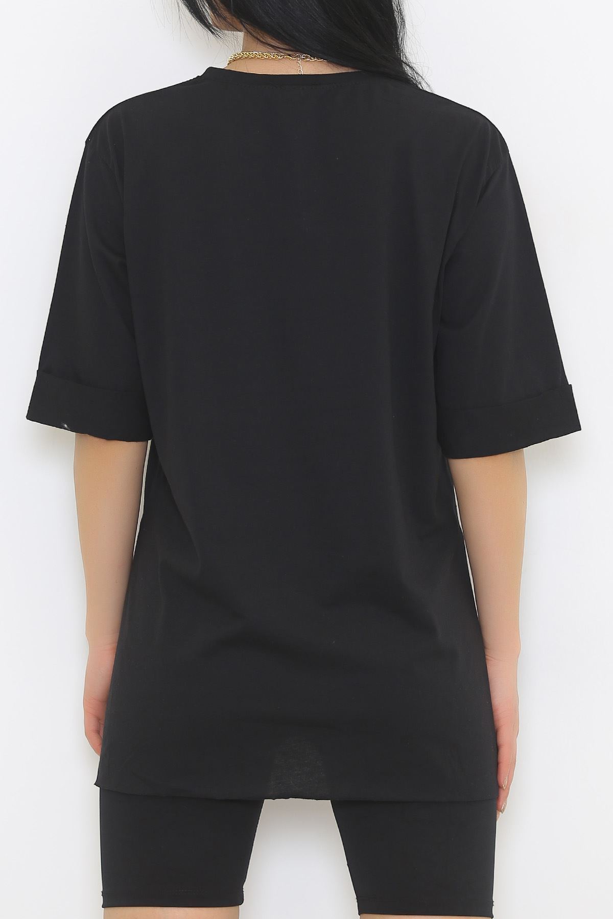 Double Sleeve T-shirt Black - 9611.253.