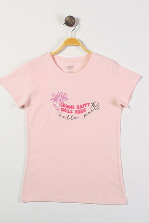 8-12 Years Printed Kids T-Shirt Pink - 724954.1576.