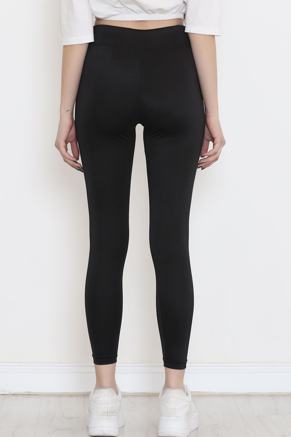 Shiny Disco Leggings Black1 - 12445.1778.