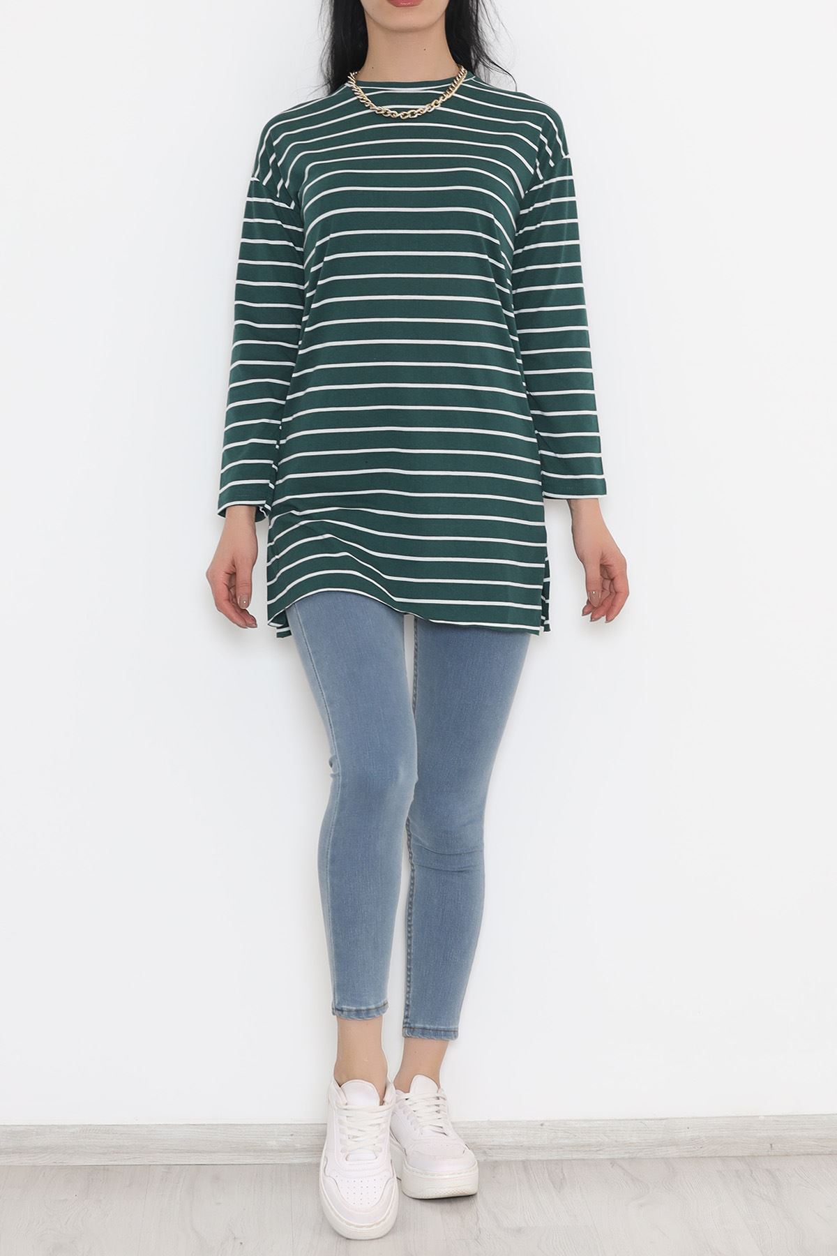 Striped Tunic Dark Green - 11313.1567.