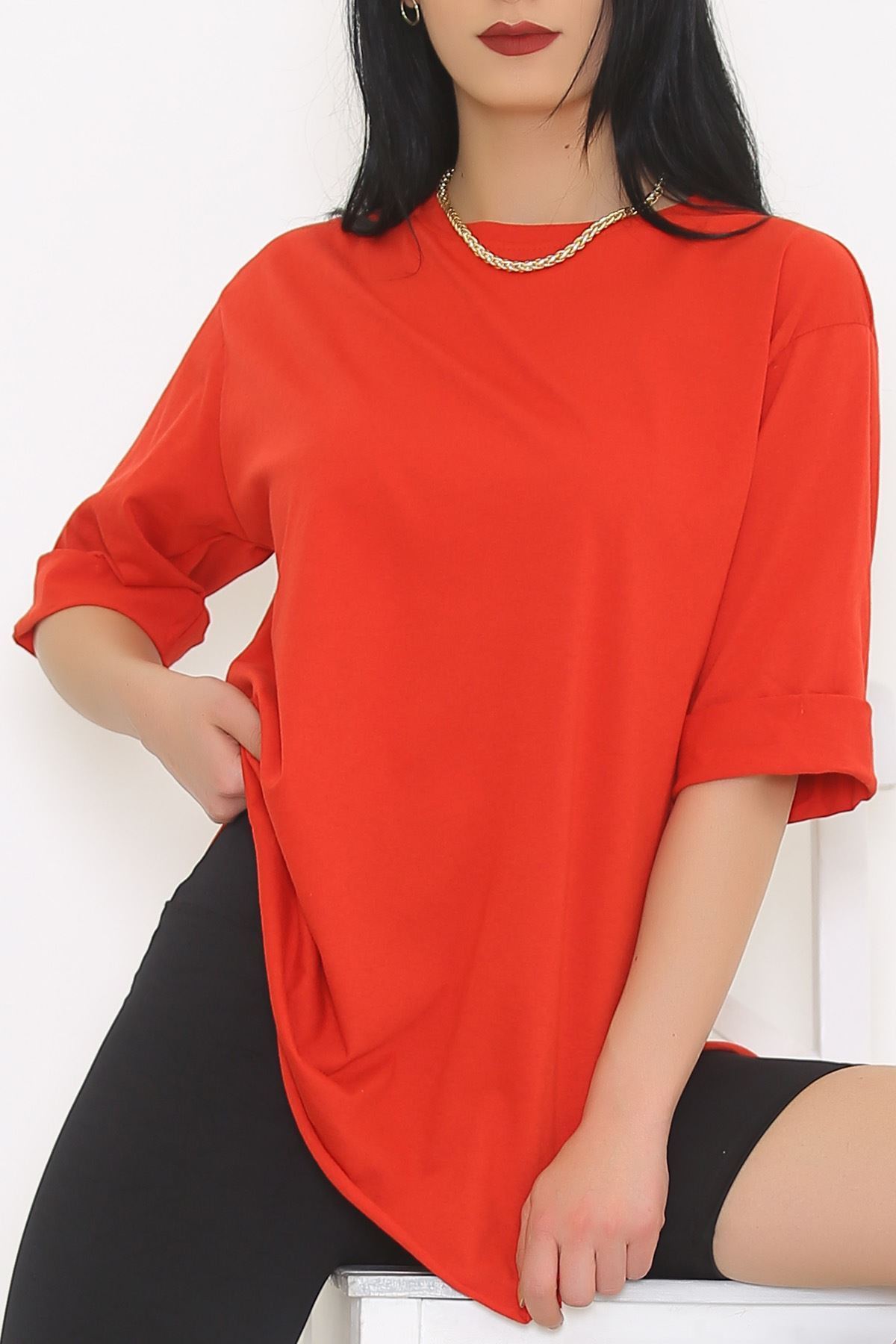 Double Sleeve T-shirt Red - 9611.253.